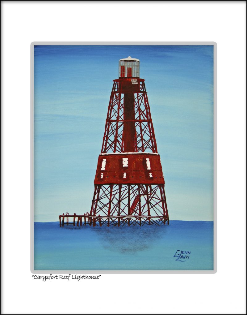 "Carysfort Reef Lighthouse"