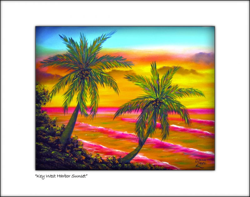 "Key West Harbor Sunset"