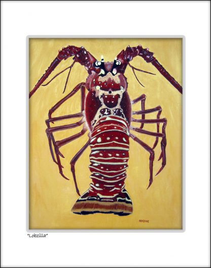 Lobzilla “Lobzilla” - Lobster Trap Art