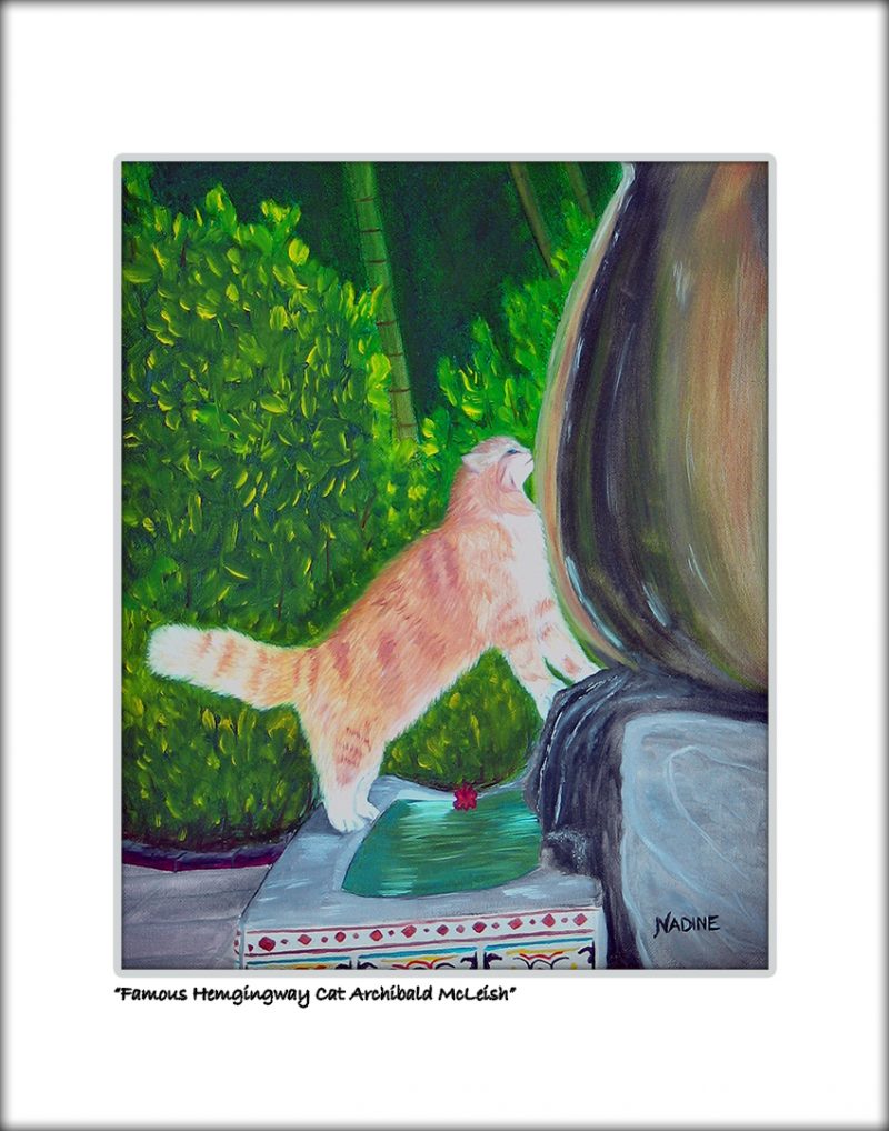 "Archibald McLeish" Famous Hemingway Cat