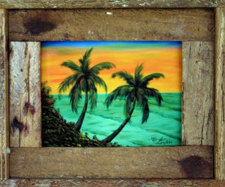 "Mangrove Island Sunset"