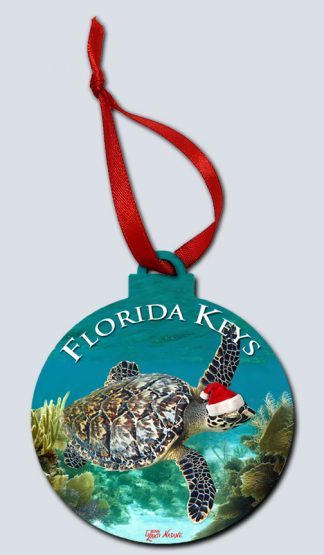 "Christmas Turtle in the Florida Keys"