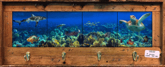 "Seafan Cluster" with 4 Hooks