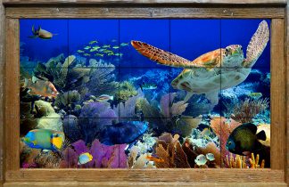 "7 Seas Reef" Tile Mural