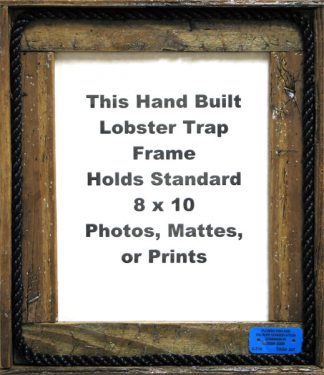 Picture Frames Made from Lobster Trap Wood