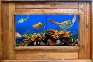"Elkhorn Cluster Reef" Tile Mural