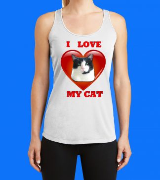 I Love My Cat Tank Top