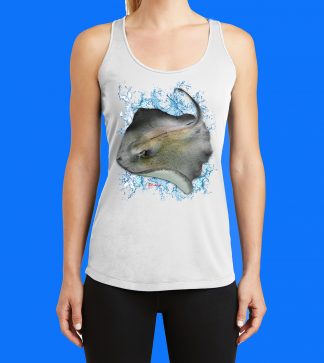 Southern Sting Ray with Splash Tank Top