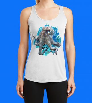 The Kraken with Seafan Tank Top