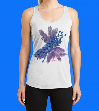 Blue Tang School with Seafans Tank Top