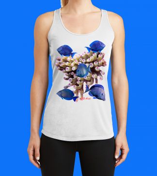 Blue Tang Anemanie Tank Top
