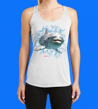 Dolphin Splash Tank Top
