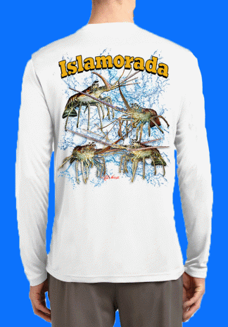 Long Sleeve Lobster Splash Islamorada