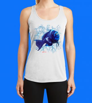 Midnight Parrotfish with Splash Tank Top