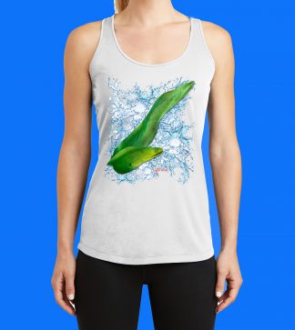 Green Moray with Splash Tank Top