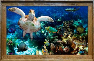 "Rocky Reef" Tile Mural