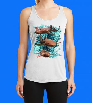 Nurse Shark x3 with Ocean Tank Top