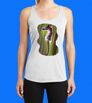 Turtlegrass Traveler with Background Tank Top
