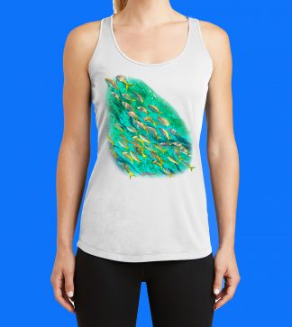 Yellowtail School Tank Top