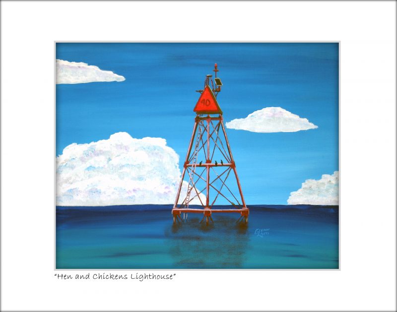"Hen and Chickens Lighthouse"