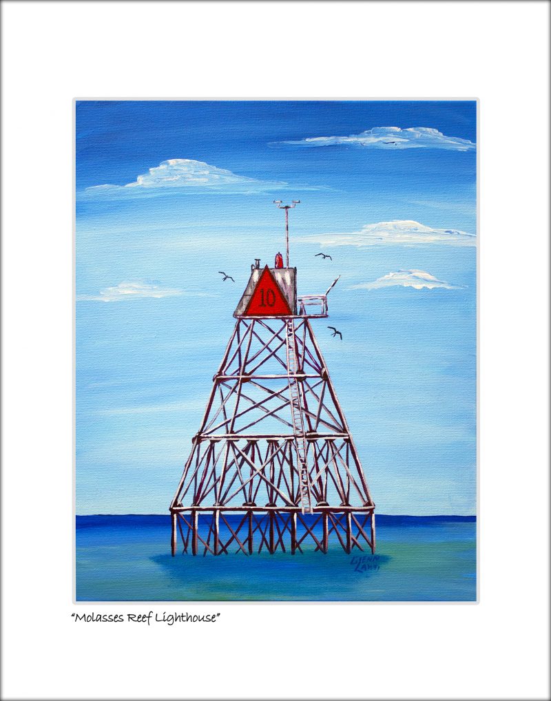 "Molasses Reef Lighthouse"