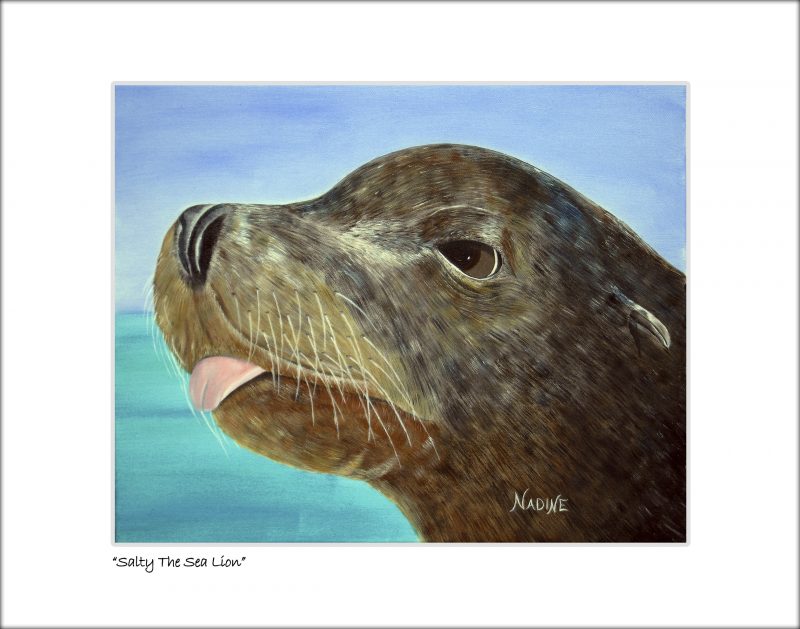 "Salty the Sea Lion"