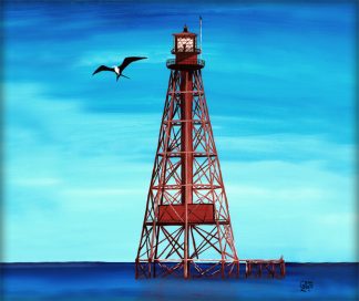 "Sombrero Reef Lighthouse"
