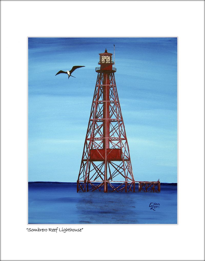 "Sombrero Reef Lighthouse"