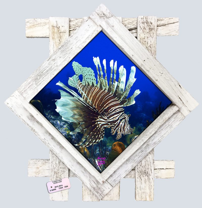"Lionfish in the Coral"