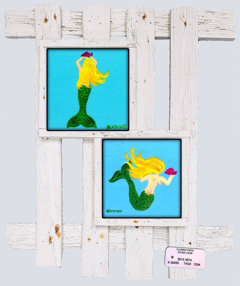 "Mermaid Pair"