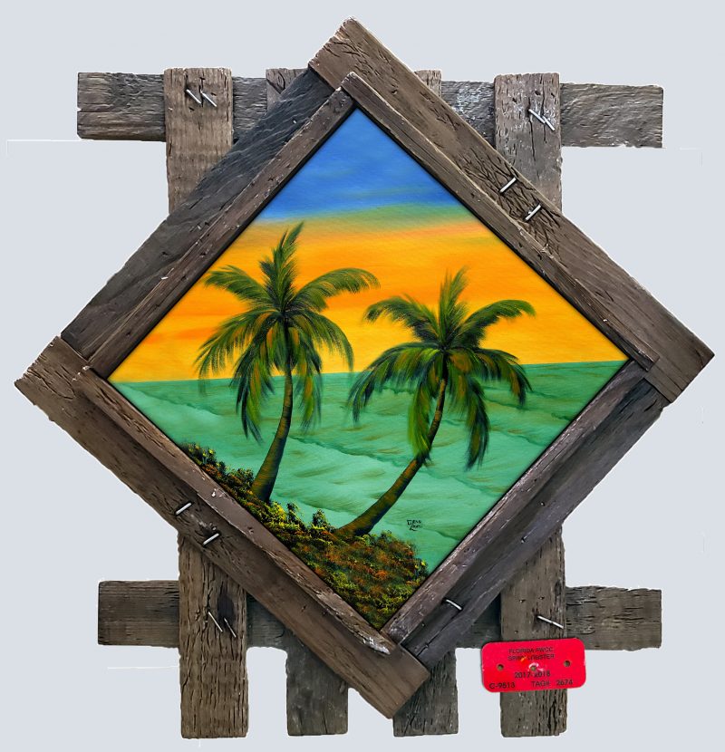 "Mangrove Island Sunset"