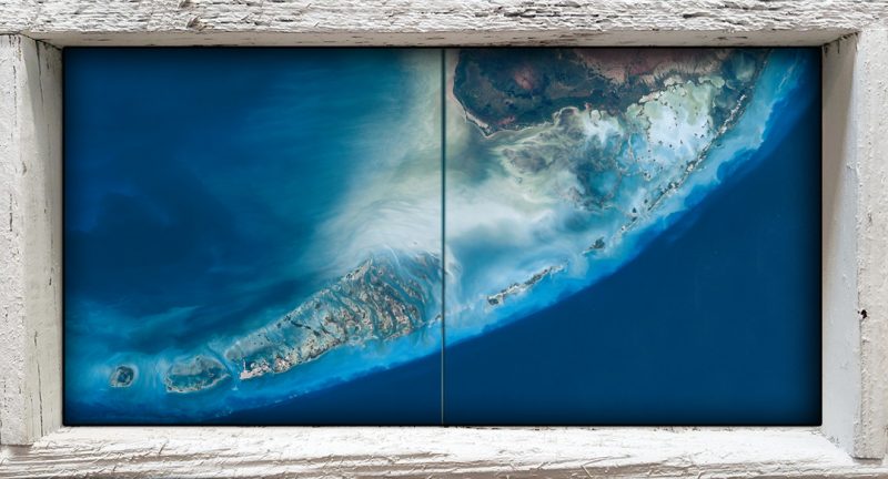 "Florida Keys Satellite View"