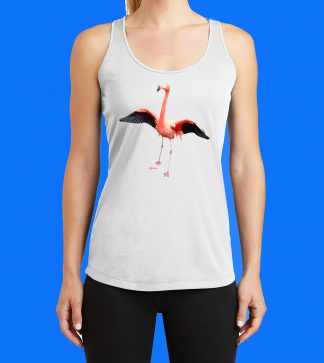 Flamingo Strutting Tank Top