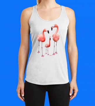 Flamingo Trio Tank Top