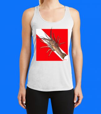 Dive Flag with Lobster Tank Top