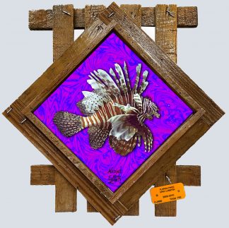 "Lionfish with Purple Liquid"