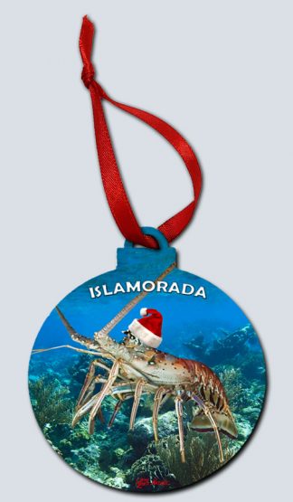 "Lobster with Santa Hat"