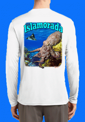 Long Sleeve Octopus Reef Shirt