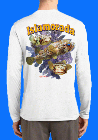 Long Sleeve Puffer Seafan Shirt