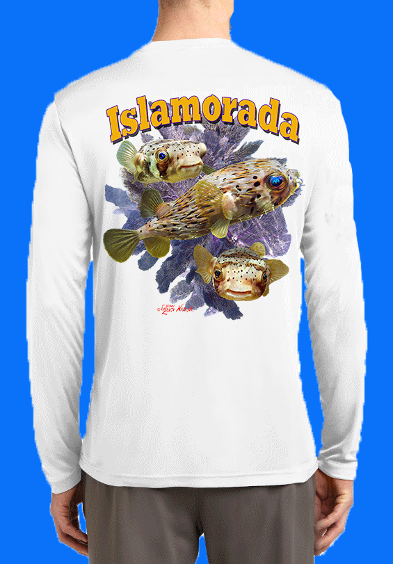 Long Sleeve Puffer Seafan Shirt
