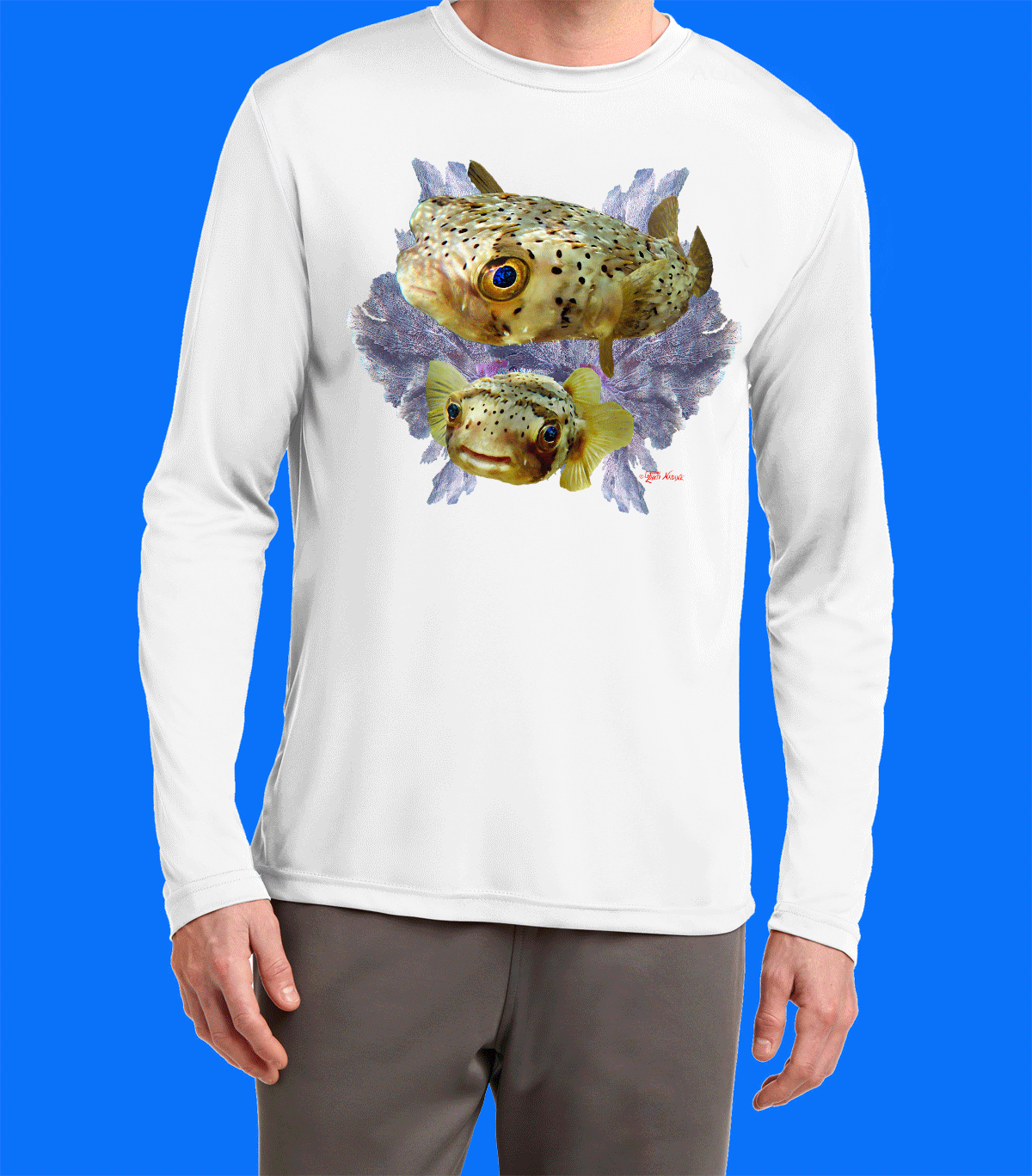 Long Sleeve Puffer Seafan Shirt - Image 4