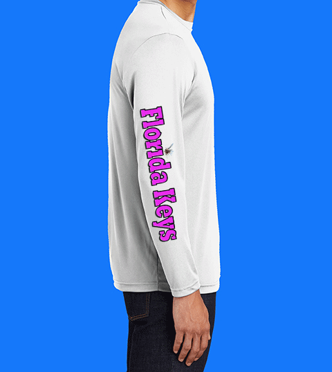 Long Sleeve Purple Lionfish Shirt - Image 4