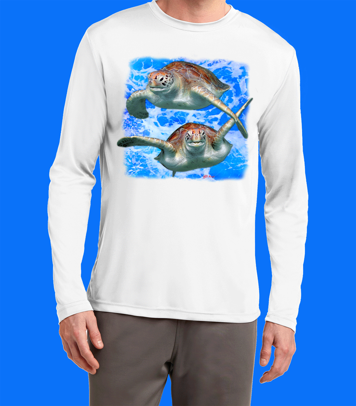 Long Sleeve Turtle Duo Islamorada Shirt - Image 2