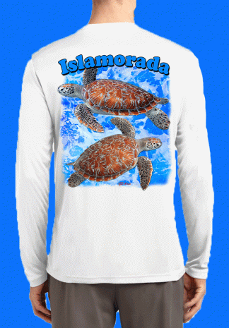 Long Sleeve Turtle Duo Islamorada Shirt