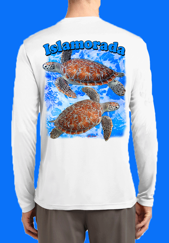 Long Sleeve Turtle Duo Islamorada Shirt