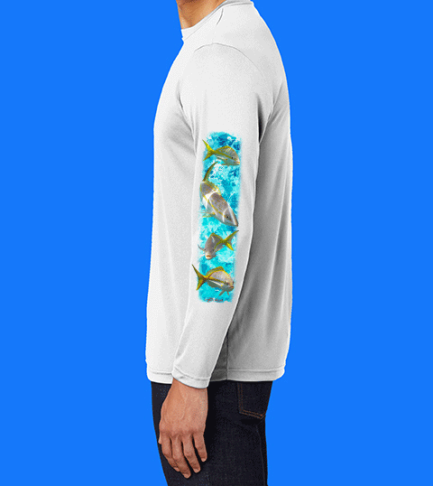 Long Sleeve Yellowtail Trio Shirt - Image 2