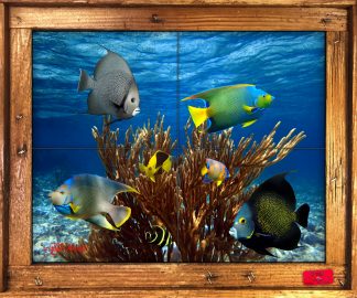 "Angels of the Reef" Tile Mural