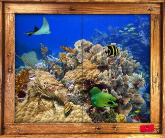"Belize Reef" Tile Mural