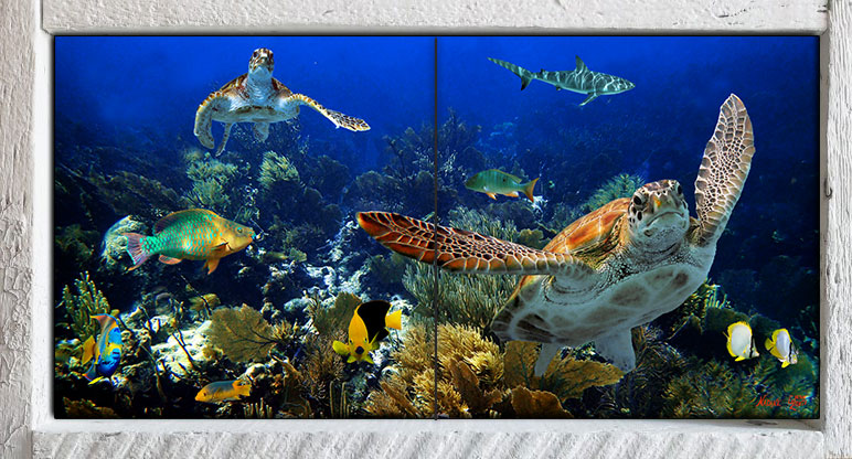 "Deep Diving with Friends"
