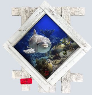 "Deep on the Reef" Diamond Lid